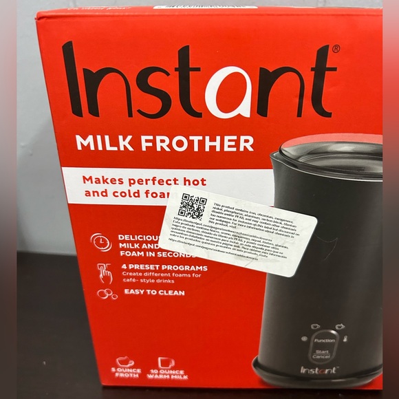 Other - Instant Milk Frother in Black